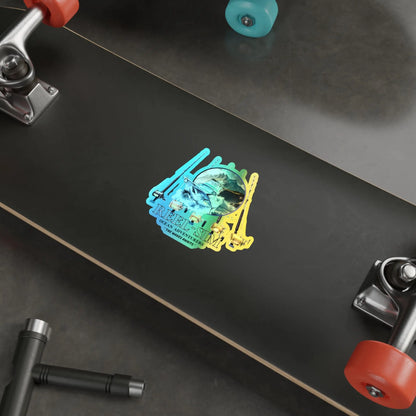 Reel Sim Holographic Die-cut Stickers - Simply Saint Designz