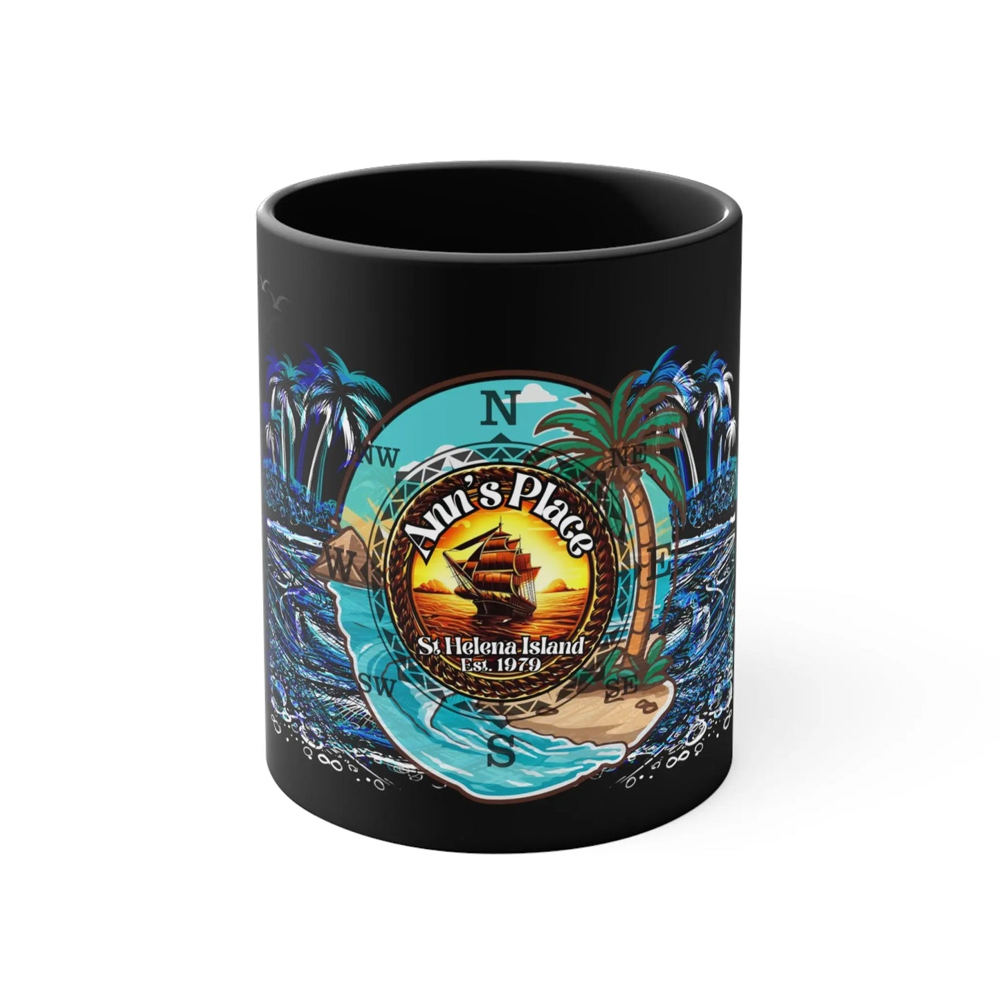 Anns Place Accent Coffee Mug, 11oz - Simply Saint Designz