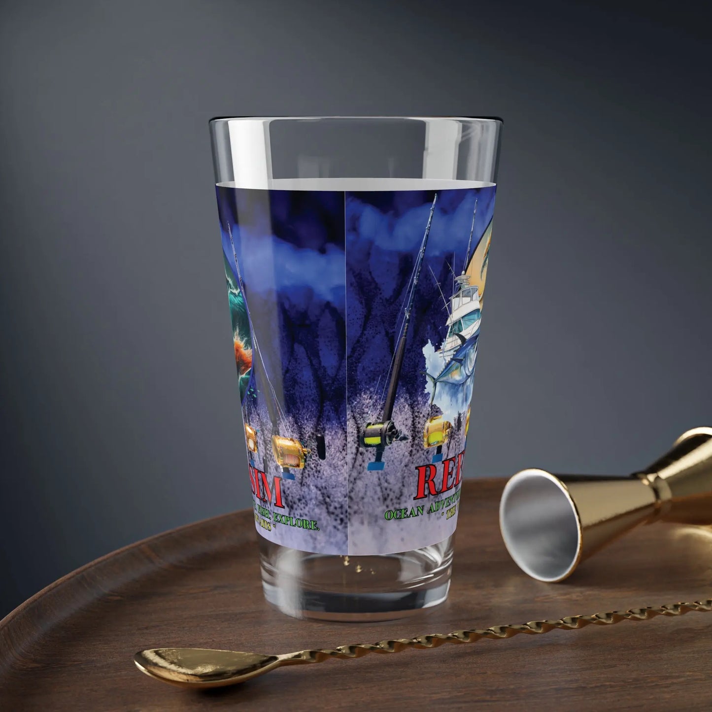 Mixing Glass, 16oz - Simply Saint Designz