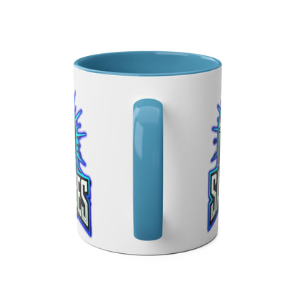 Saint Vibes Photography Two-Tone Mug 11oz – product image 4