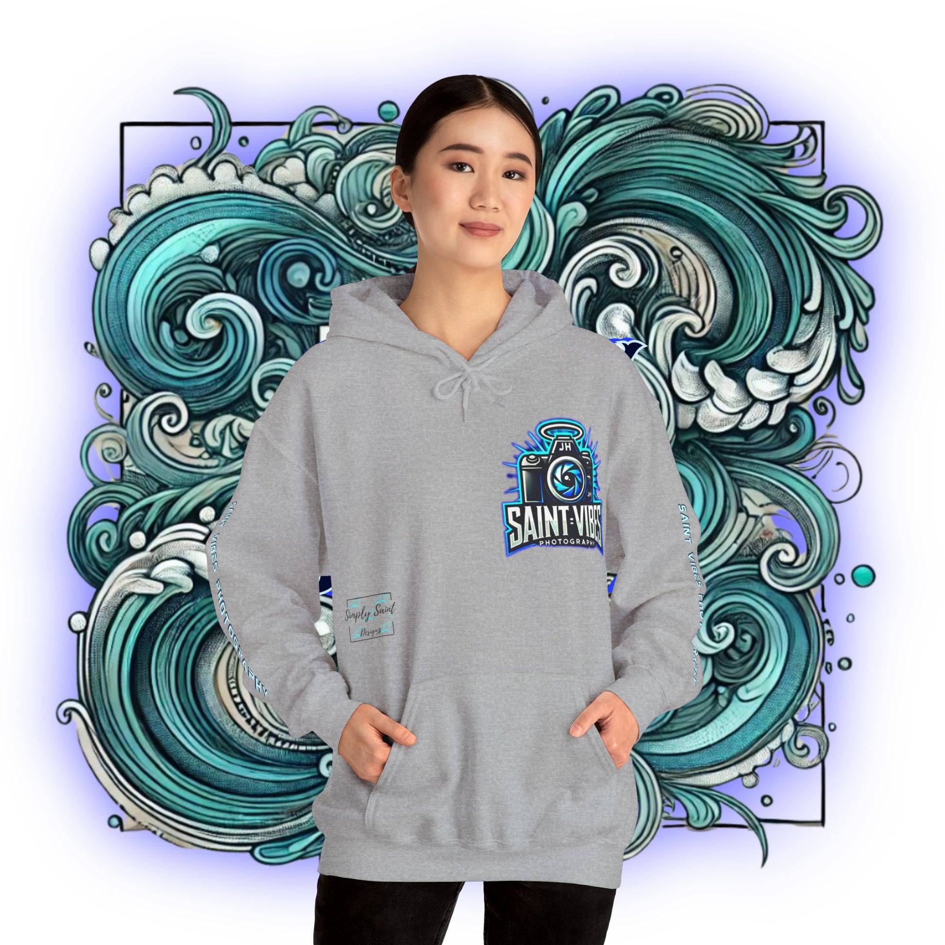 Saint Vibes Photography Heavy Blend Hoodie – product image 12