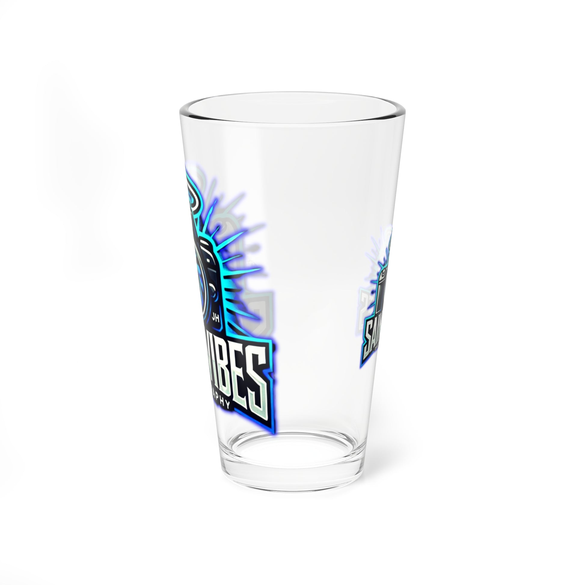 Saint Vibes Photography Mixing Glass 16oz – product image 3