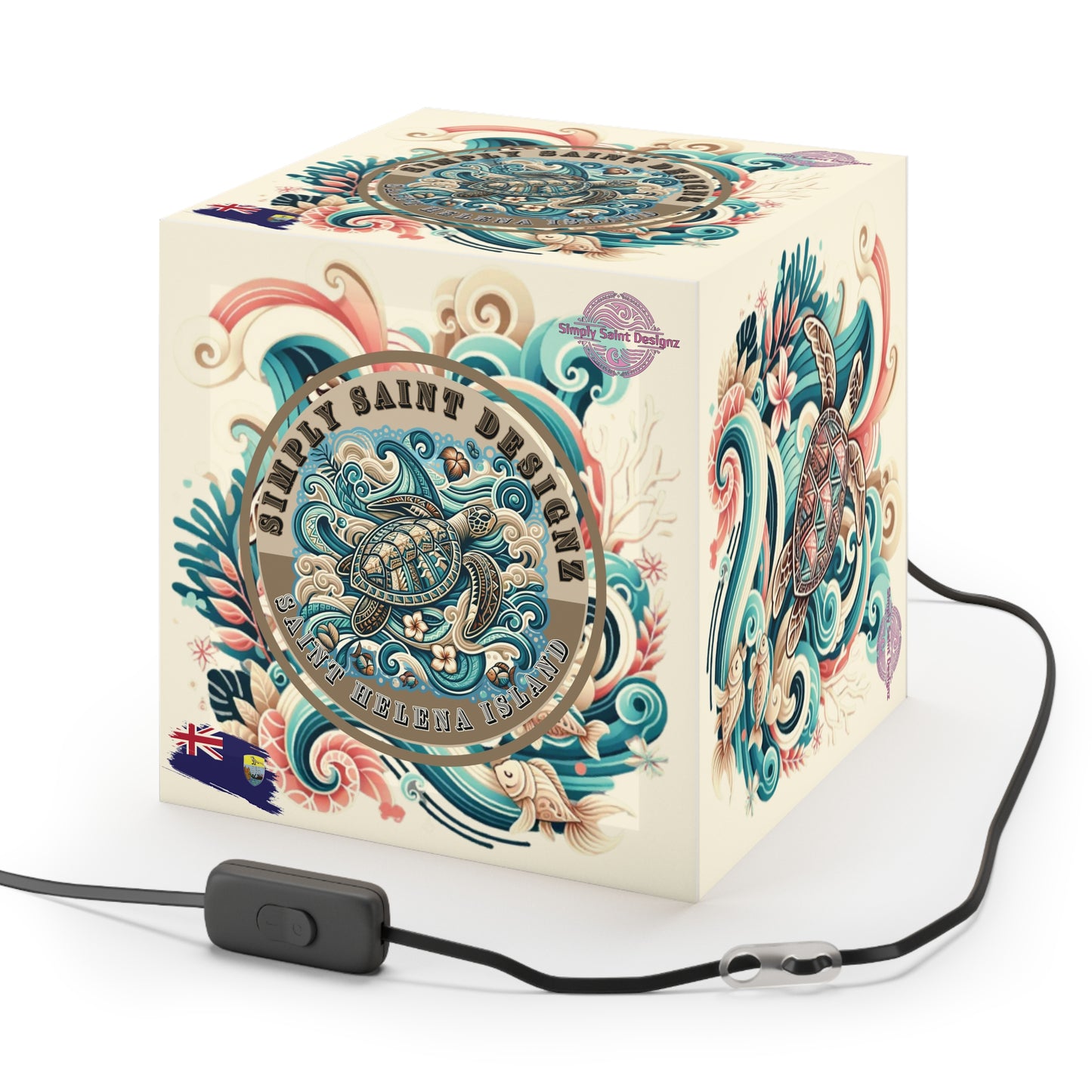 Turtle Tribe Light Cube Lamp – product image 5
