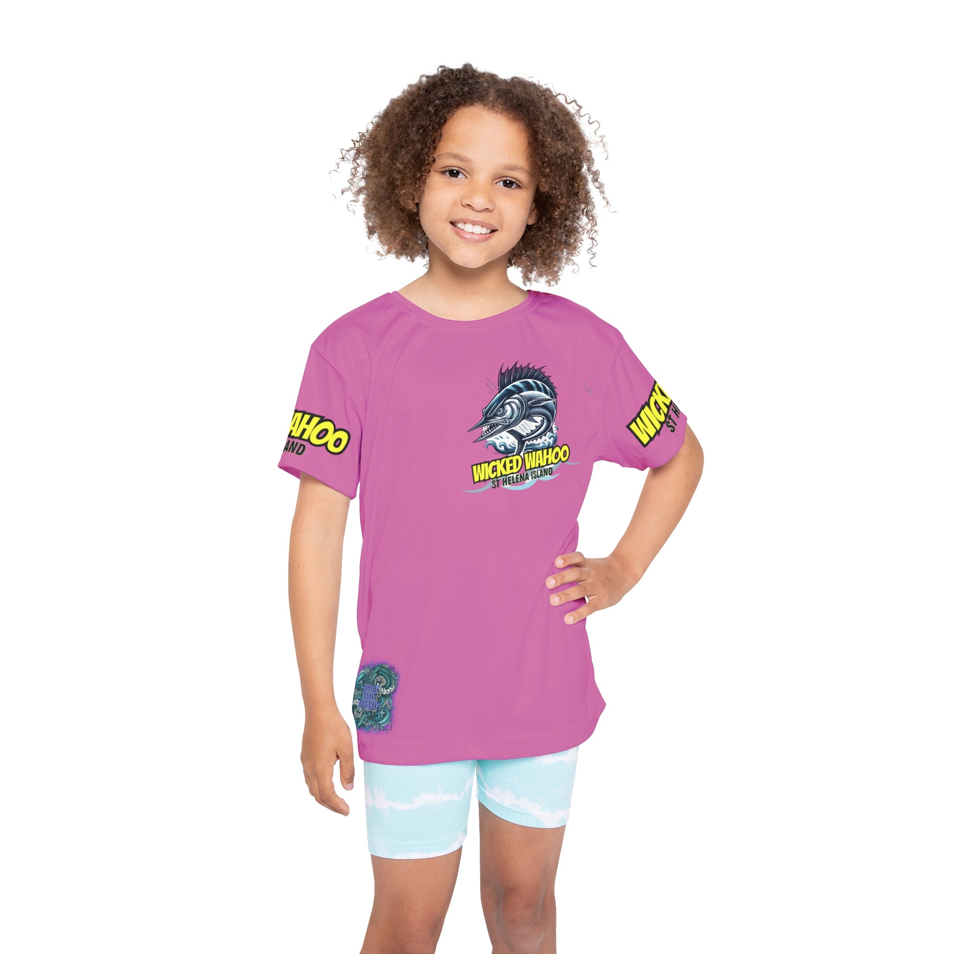 Kids Wicked Wahoo Sports Jersey - Red – product image 6