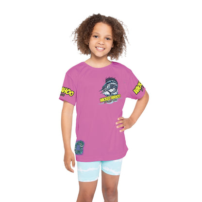 Kids Wicked Wahoo Sports Jersey - Red – product image 6
