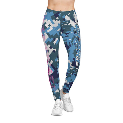 Women's Casual Leggings (AOP) - Simply Saint Designz