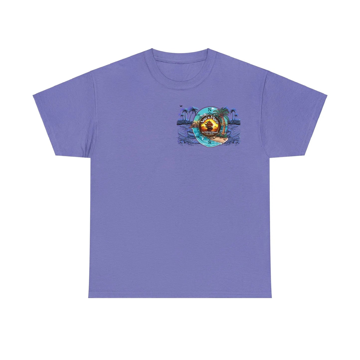 Ann's Place St Helena Isalnd Unisex Heavy Cotton Tee - Simply Saint Designz