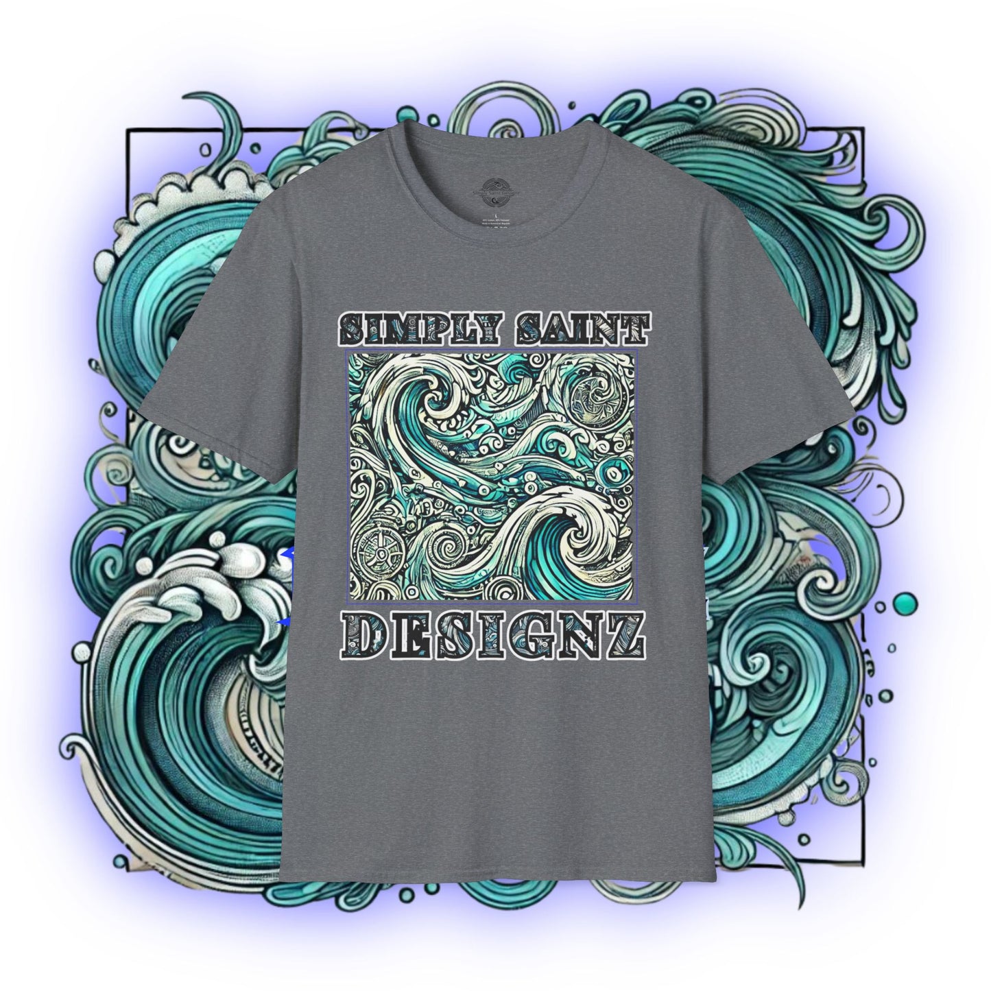 Tidal Harmony Tribal Elegance Tee – product image 6