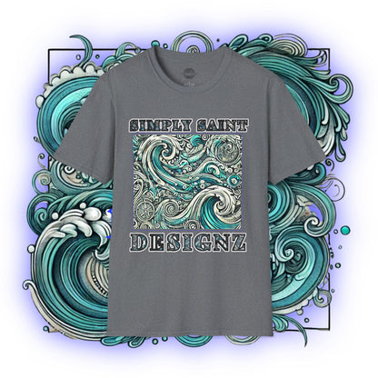 Tidal Harmony Tribal Elegance Tee – product image 6