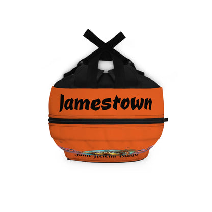 Anns Place Saint Helena Island Backpack (orange) - Simply Saint Designz