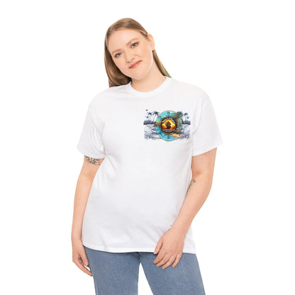 Ann's Place St Helena Isalnd Unisex Heavy Cotton Tee - Simply Saint Designz