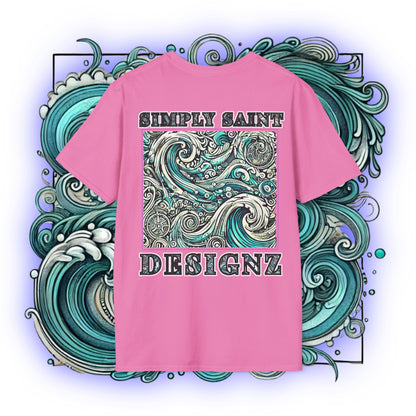 Tidal Harmony Tribal Elegance Tee