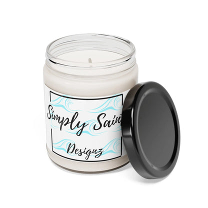 Simply Saint Designz Scented Soy Candle, 9oz - Simply Saint Designz