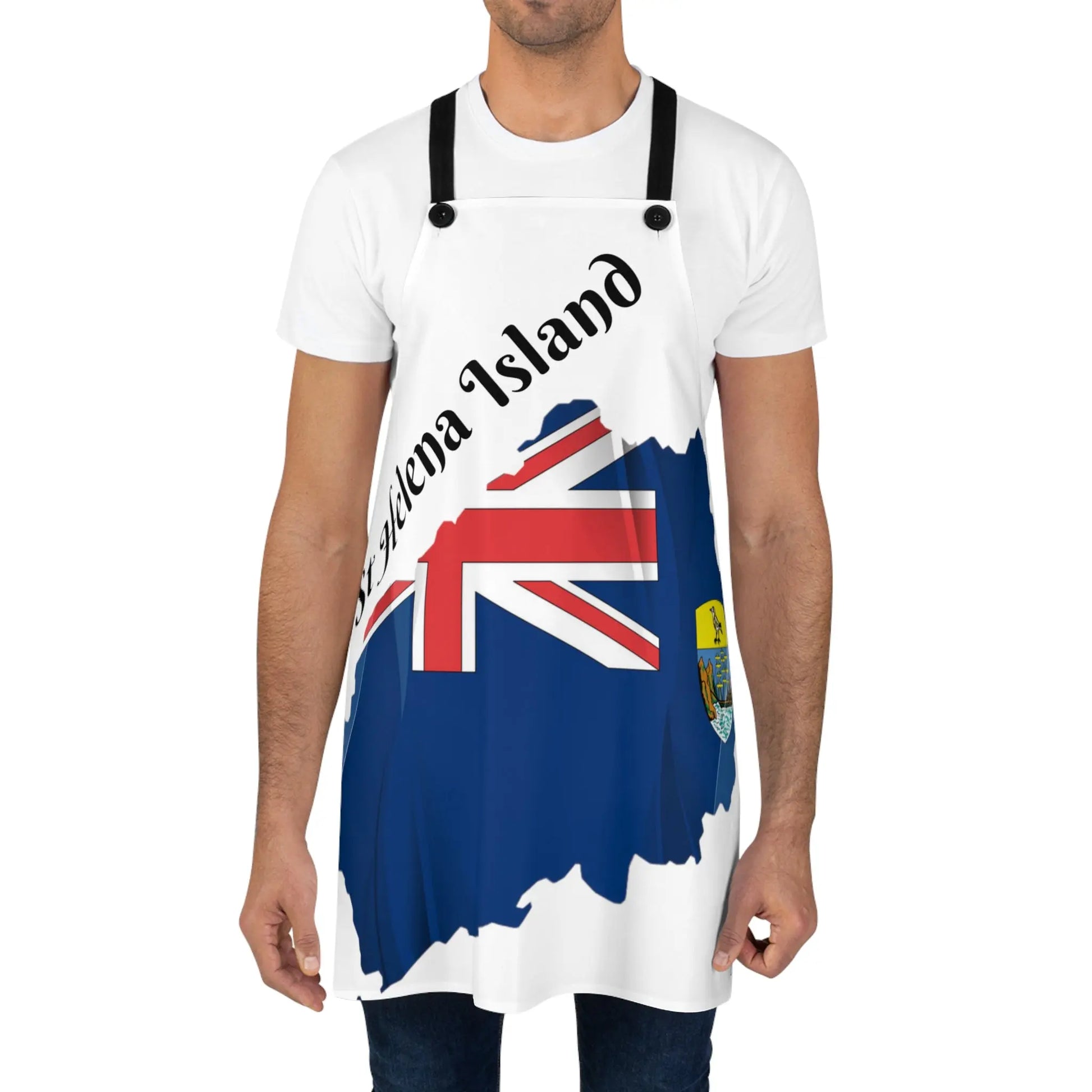 St Helena Island Apron (AOP) - Simply Saint Designz