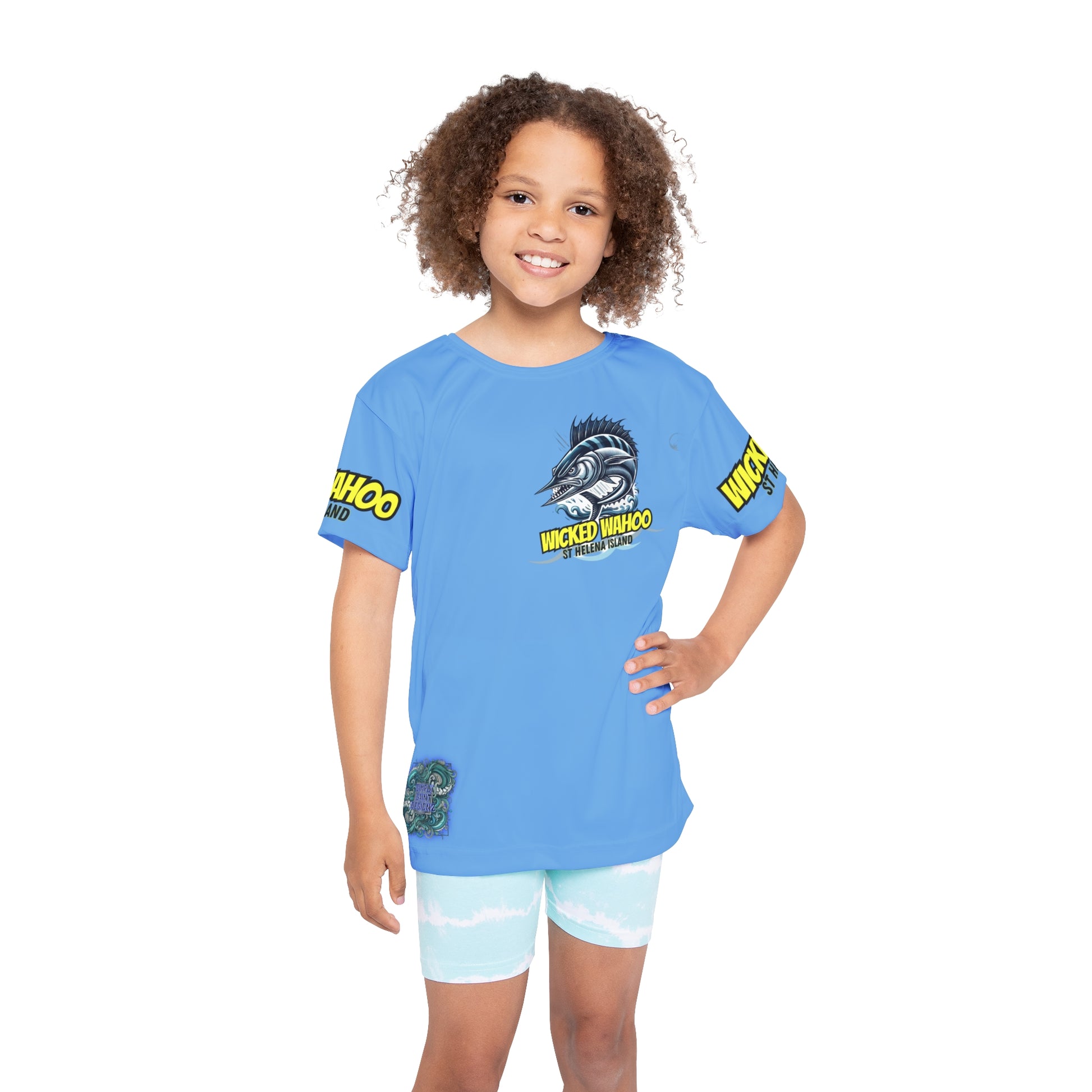 Kids Wicked Wahoo Sports Jersey - Orange – product image 6