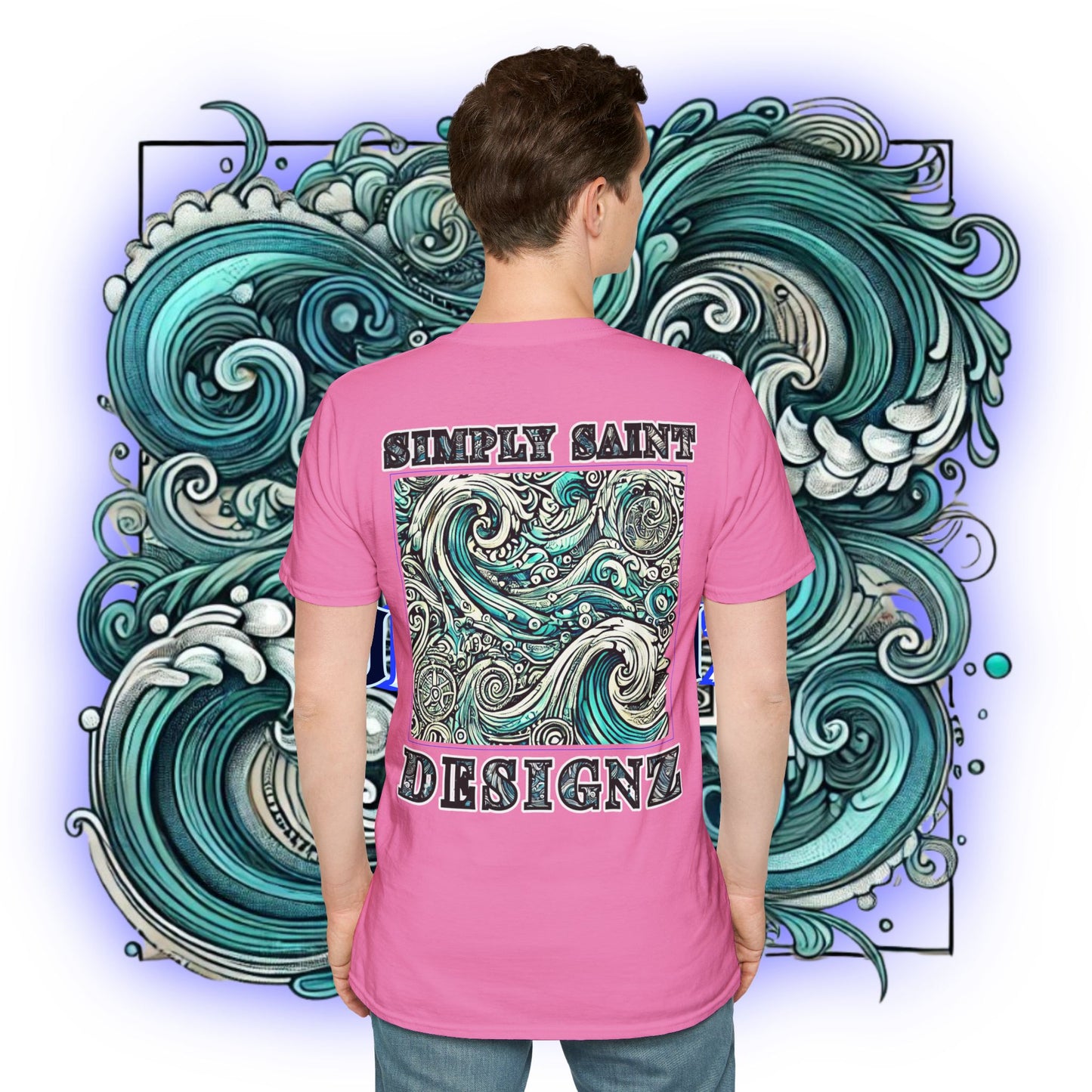 Tidal Harmony Tribal Elegance Tee