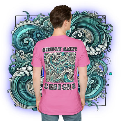 Tidal Harmony Tribal Elegance Tee