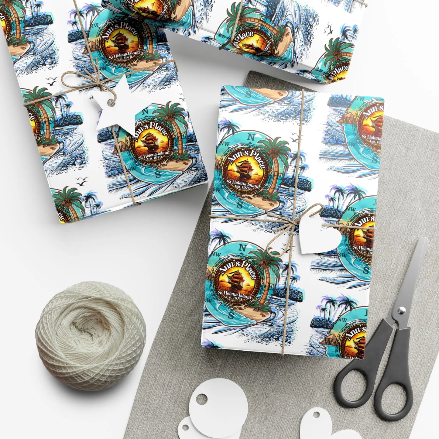 Anns Place Gift Wrap Papers - Simply Saint Designz