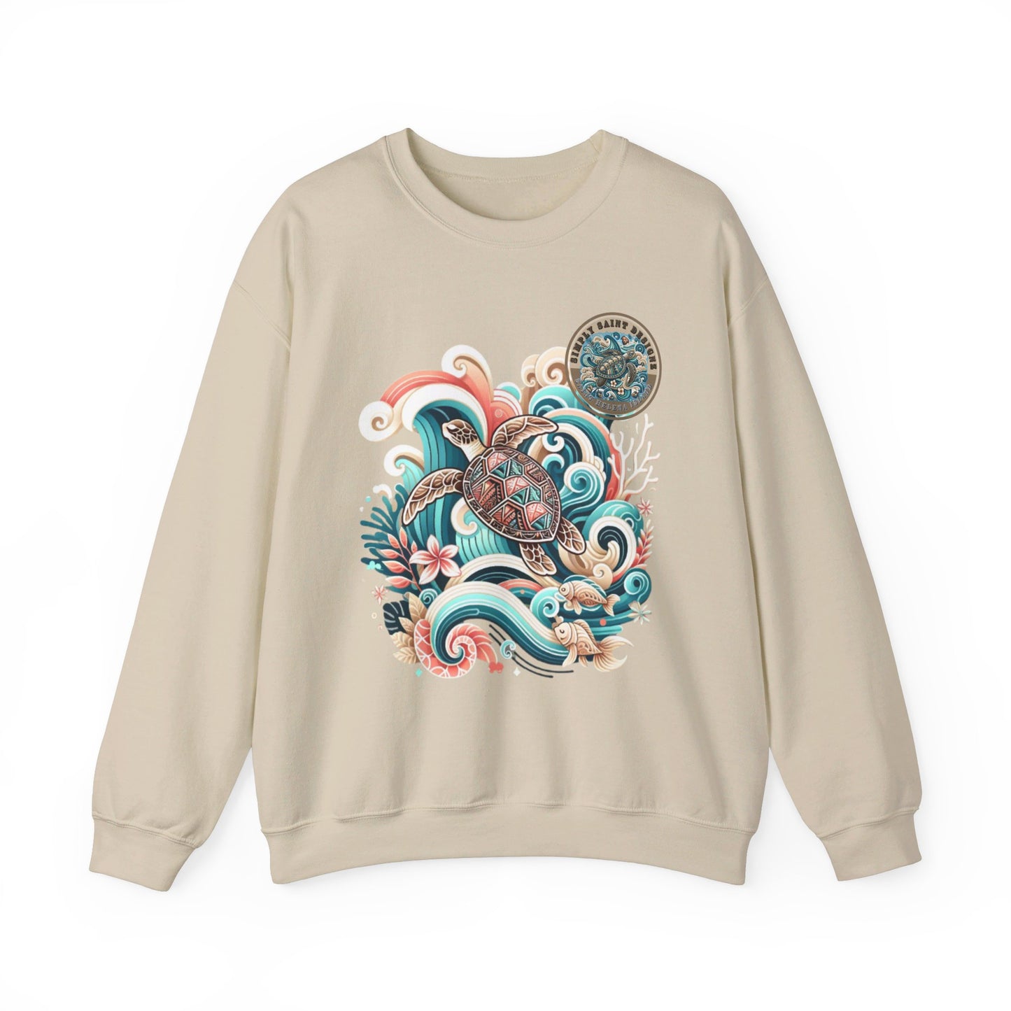 Turtle Tribe Comfort Crewneck Sweatshirt