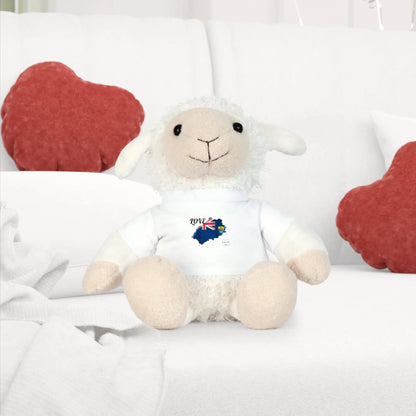 Love St Helena Island Plush Toy with T-Shirt - Simply Saint Designz