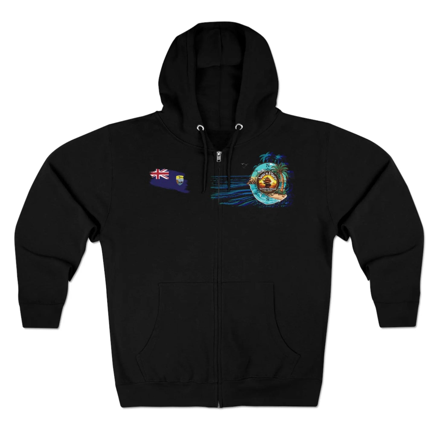 Ann's Place Unisex Zip Hoodie - Simply Saint Designz