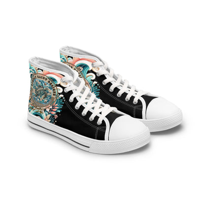 Simply Saint Designz Turtle Tribe Collection High Top Sneakers