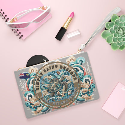 Simply Saint Designz Turtle Tribe Collection Clutch Bag – product image 4