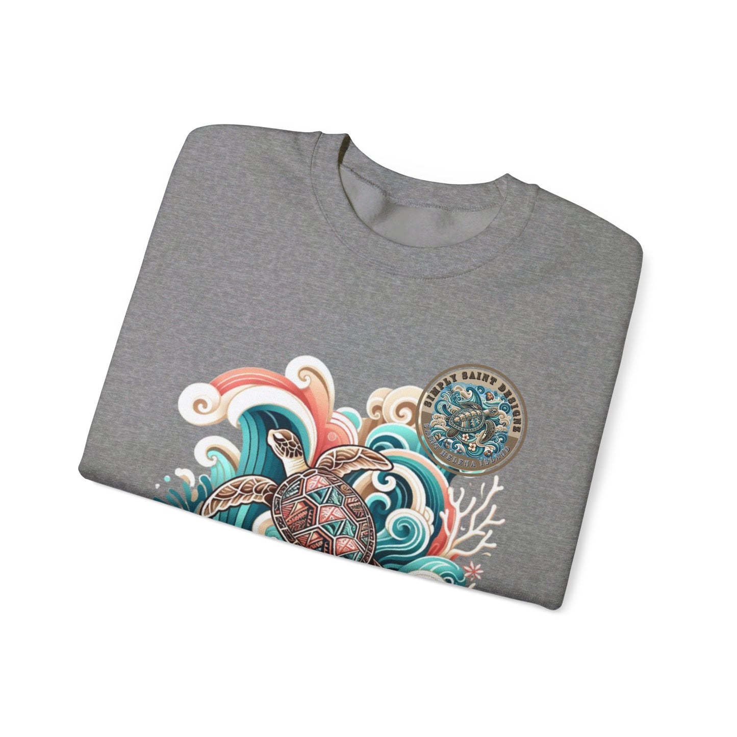 Turtle Tribe Comfort Crewneck Sweatshirt – product image 11