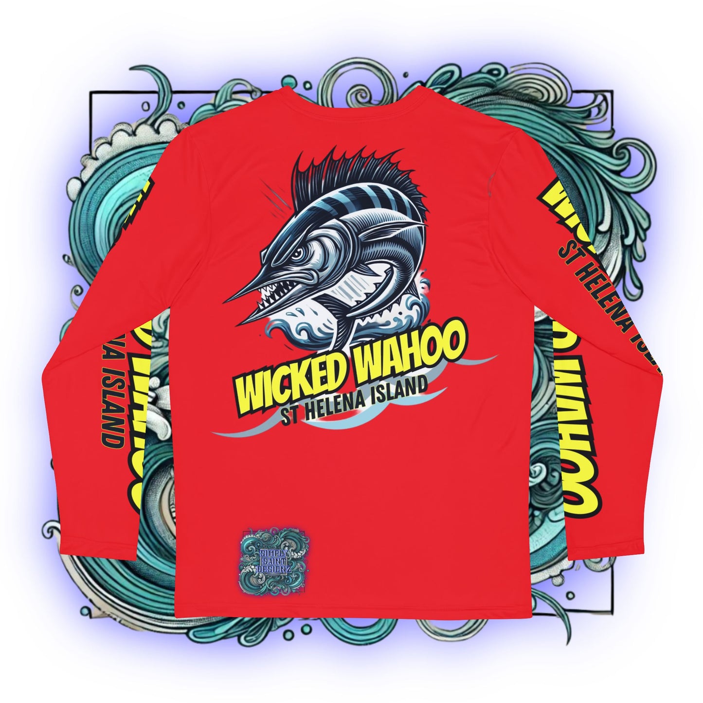 Wicked Wahoo Performance Long Sleeve - Navy