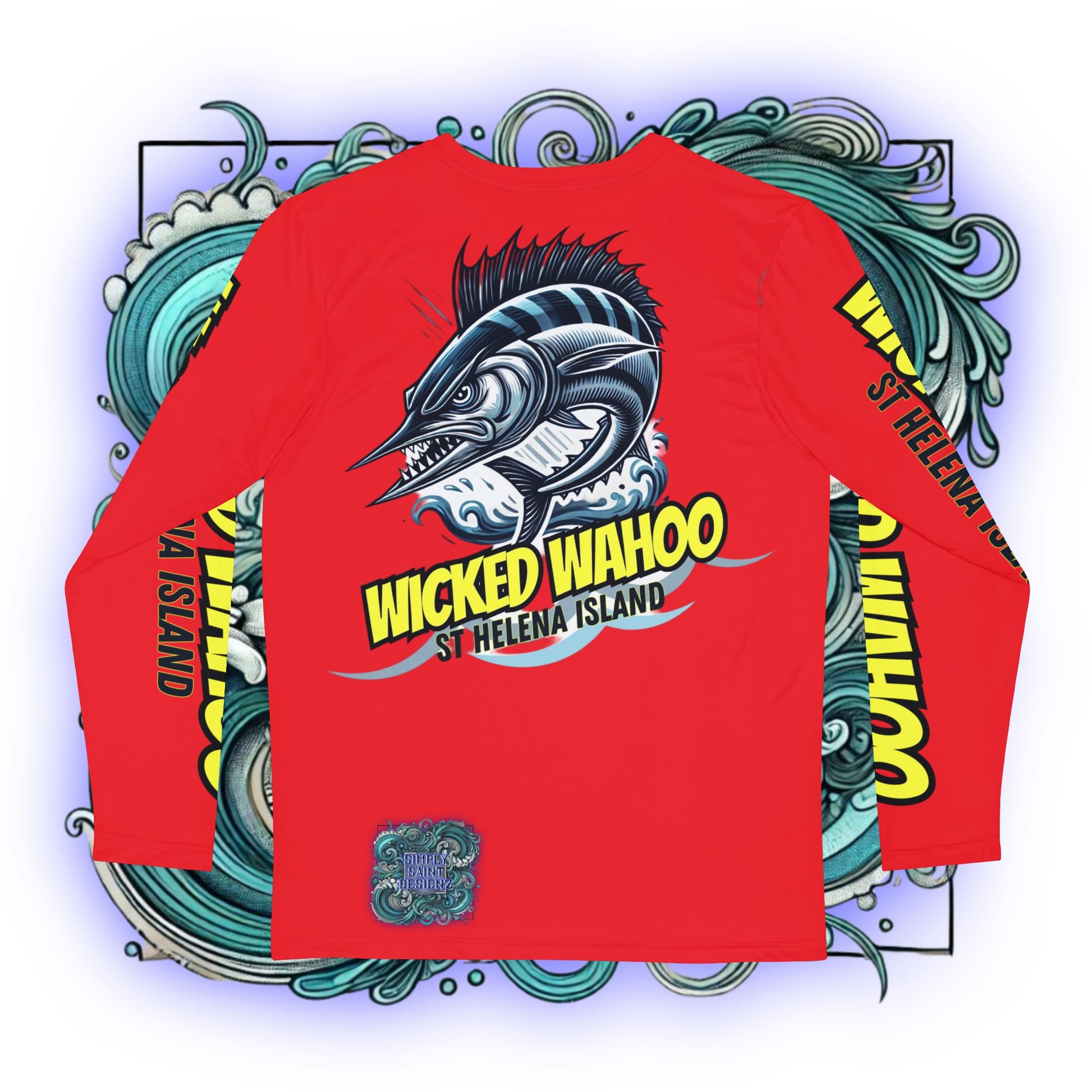 Wicked Wahoo Performance Long Sleeve - Navy