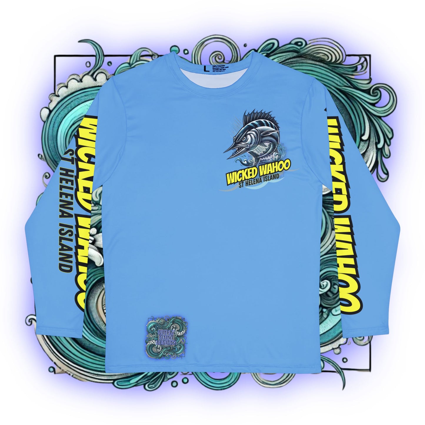 Wicked Wahoo Performance Long Sleeve - Blue – product image 2