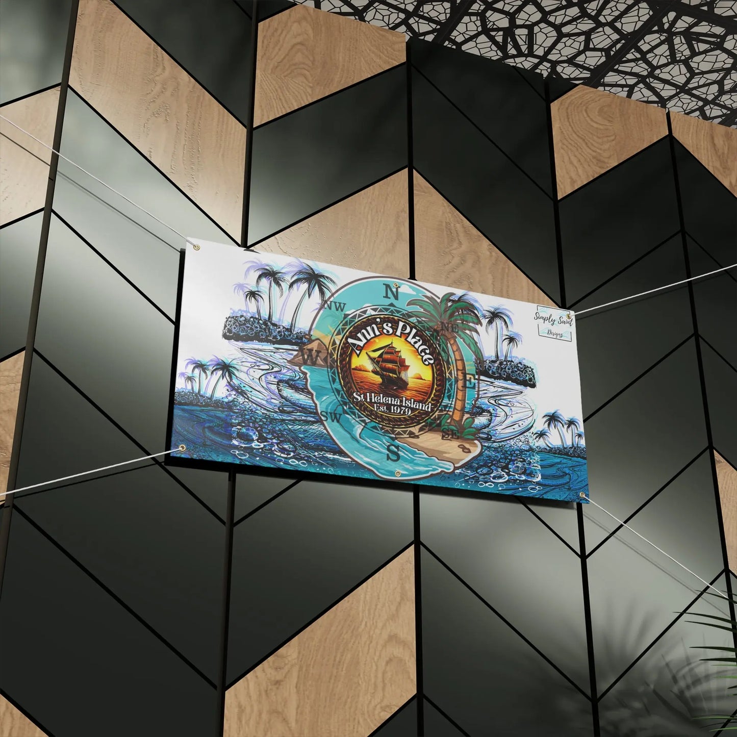 Anns place Matte Banner - Simply Saint Designz