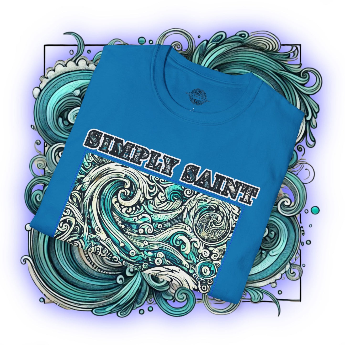 Tidal Harmony Tribal Elegance Tee